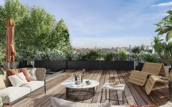 Programme immobilier neuf Saint-cloud quartier montretout à 10 min de la ligne l à Saint-Cloud