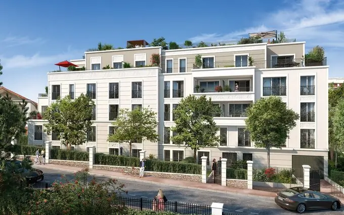 Programme immobilier neuf Saint-cloud quartier montretout à 10 min de la ligne l à Saint-Cloud