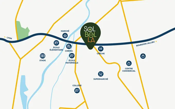 Programme immobilier neuf Solbella à Pont-de-Chéruy