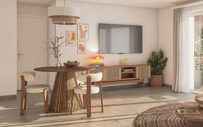 Programme immobilier neuf Aucamville à 10 min en voiture du métro et du centre commercial à Aucamville