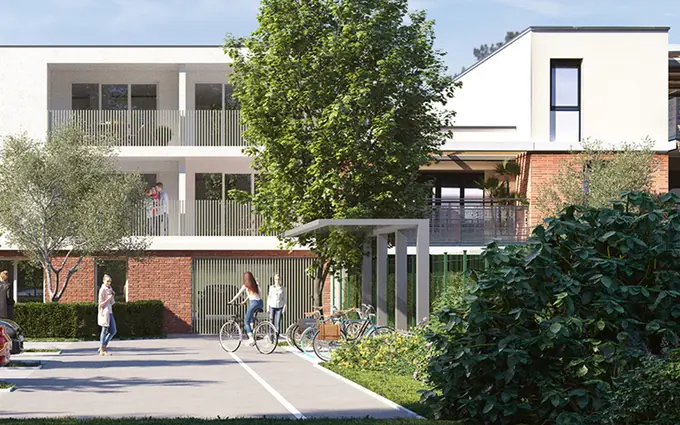 Programme immobilier neuf Toulouse résidence intimiste à deux pas du métro borderouge à Toulouse