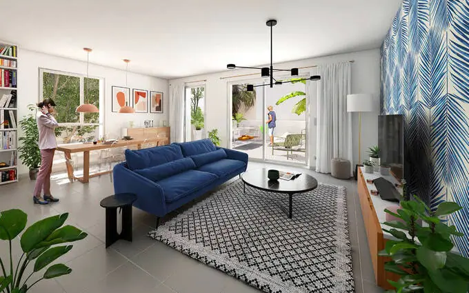 Programme immobilier neuf Castelnau-le-lez à 1 min à pied du t2 à Castelnau-le-Lez (34170)