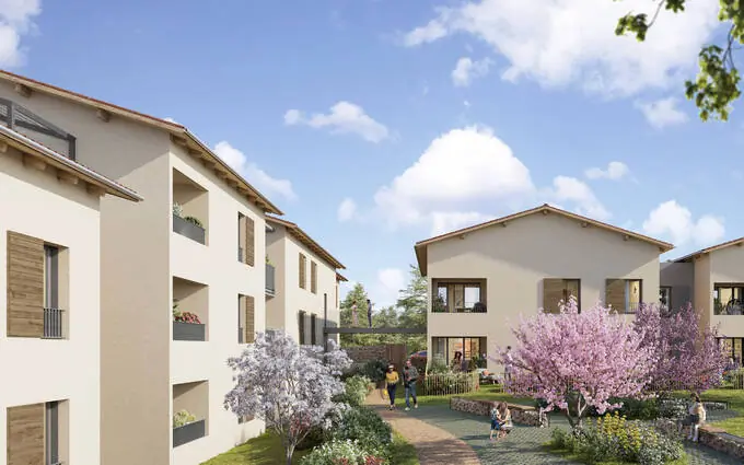 Programme immobilier neuf Chessy cité médiévale près de Lyon à Chessy