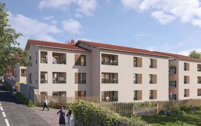 Programme immobilier neuf Chessy cité médiévale près de Lyon à Chessy
