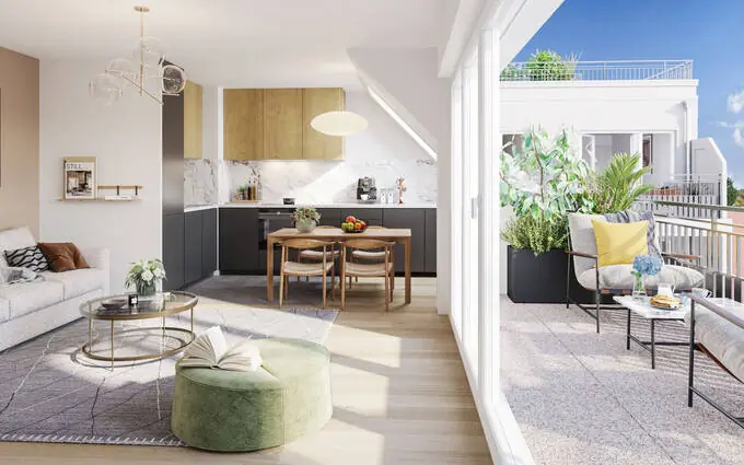 Programme immobilier neuf Mantes-la-jolie face square brieussel-bourgeois à Mantes-la-Jolie