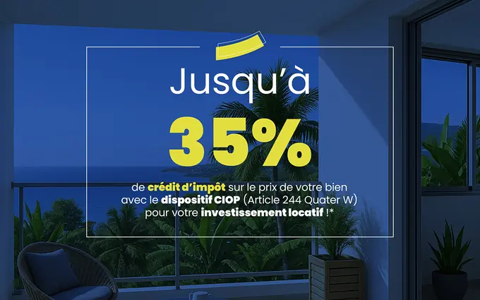 Programme immobilier neuf Saint-denis vue mer quartier recherché prestations haut de gamme à Saint Denis (97400)