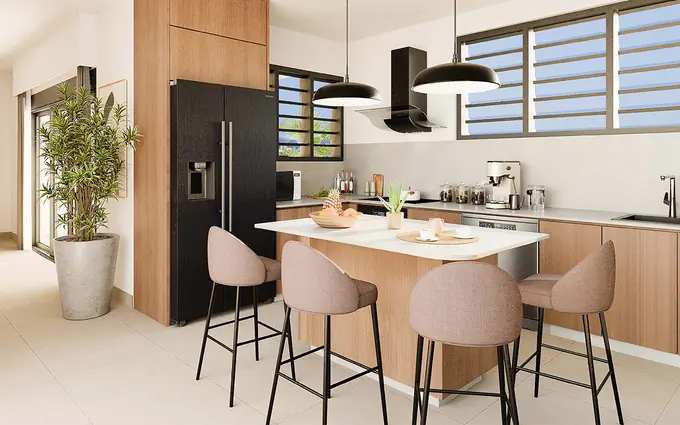 Programme immobilier neuf Saint-denis vue mer quartier recherché prestations haut de gamme à Saint Denis