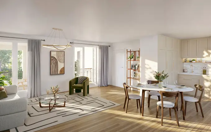 Programme immobilier neuf Scène 3 - Ange-Jacques Gabriel à Le Plessis-Robinson