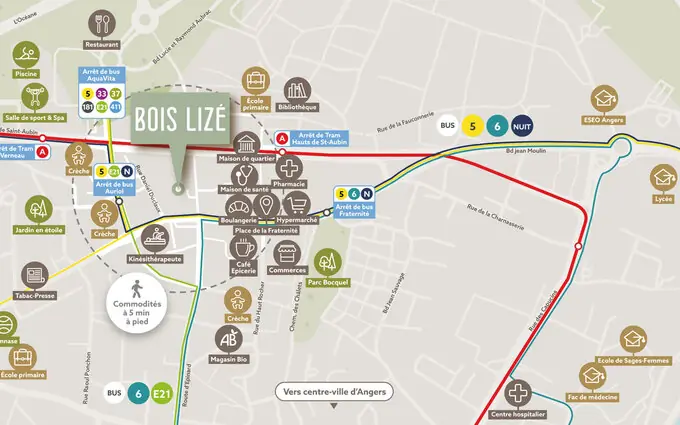 Programme immobilier neuf Bois lizé à Angers
