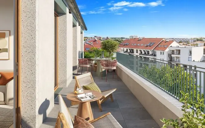 Programme immobilier neuf Vivre Montchat, l’esprit village à Lyon 3? à Lyon 3ème