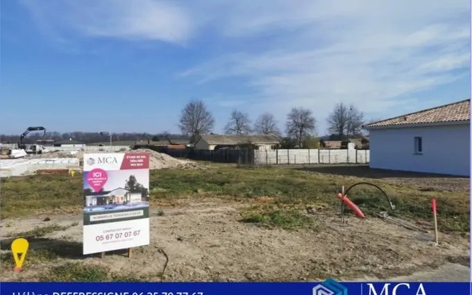 Programme immobilier neuf Terrain à partir de 710m² à roaillan à Roaillan (33210)