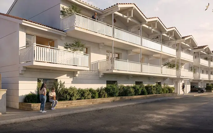 Programme immobilier neuf Biscarrosse au coeur du centre-ville de biscarrosse bourg à Biscarrosse