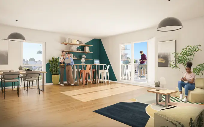 Programme immobilier neuf Urbanéo Giraudeau à Tours