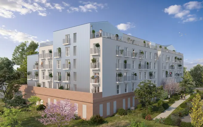 Programme immobilier neuf Urbanéo Giraudeau à Tours