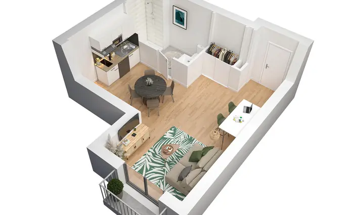 Programme immobilier neuf Urbanéo Giraudeau à Tours