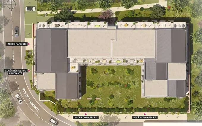 Programme immobilier neuf Urbanéo Giraudeau à Tours