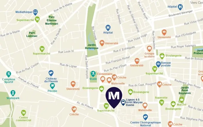 Programme immobilier neuf Urbanéo Giraudeau à Tours
