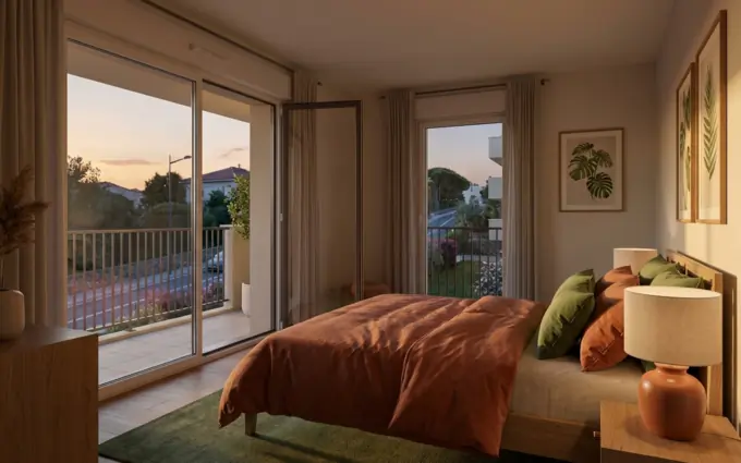 Programme immobilier neuf Toulon à 10 min à vélo de la plage de l'anse de magaud à Toulon