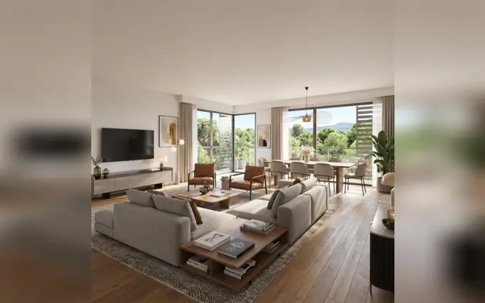 Programme immobilier neuf Cap-d'Ail à 15 min à pied de la plage Mala à Cap-d'Ail (06320)