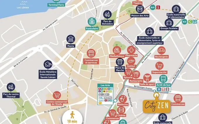 Programme immobilier neuf City'zen thonon-les-bains à Thonon-les-Bains