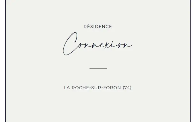 Programme immobilier neuf Connexion brs à La Roche-sur-Foron