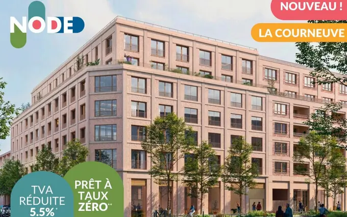 Programme immobilier neuf Node à La Courneuve (93120)