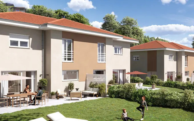 Programme immobilier neuf Monnetier-mornex maisons au pied du salève à Monnetier-Mornex