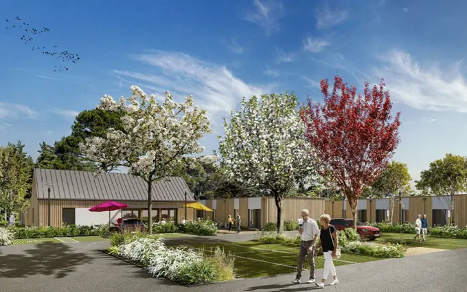 Programme immobilier neuf Perros-guirec village senior proche plage de trestrignel à Perros-Guirec