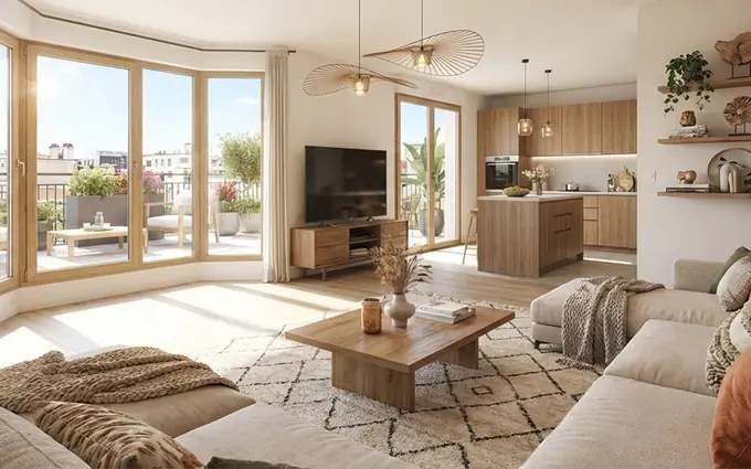 Programme immobilier neuf Rosny-sous-bois à 15 minutes de paris à Rosny-sous-Bois (93110)