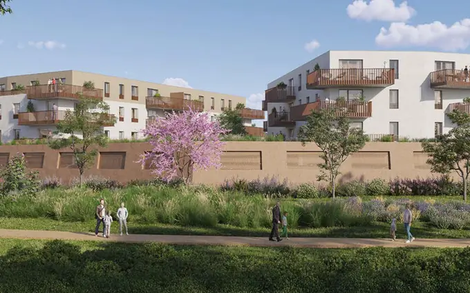 Programme immobilier neuf Sélestat adresse unique avec vues sur les Berges de l'Ill à Sélestat