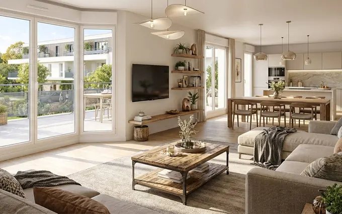 Programme immobilier neuf Sucé-sur-erdre à 2 minutes du centre-bourg à Sucé-sur-Erdre (44240)