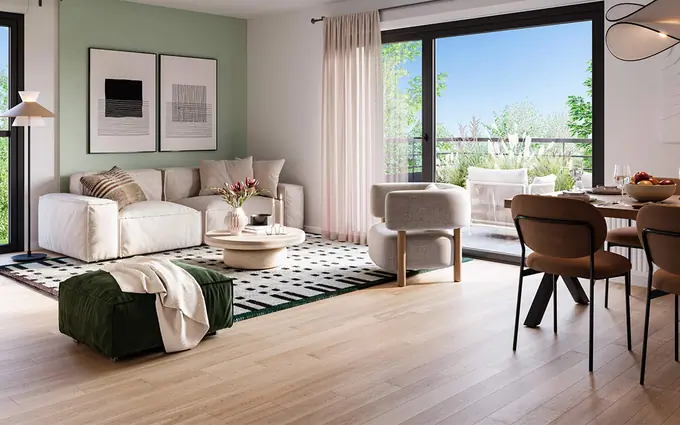 Programme immobilier neuf Chéreng cadre agréable à 10 min en voiture de villeneuve d'ascq à Chéreng (59152)