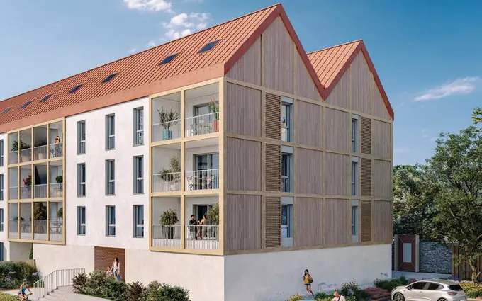 Programme immobilier neuf Lamballe-armor bordé par la rivière le gouessant à Lamballe