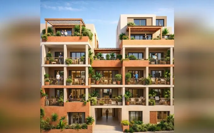 Programme immobilier neuf Les balcons du soleil à Marseille 15ème (13015)