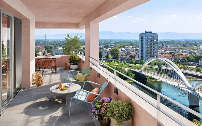 Programme immobilier neuf Les escales du rhin à Strasbourg (67000)