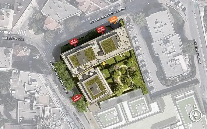 Programme immobilier neuf Canebiers-Villette Résidences à Cagnes-sur-Mer