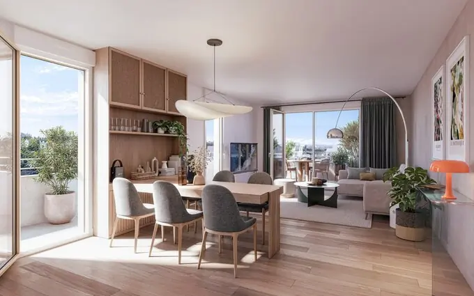 Programme immobilier neuf Nouveaute cite creative à Montpellier