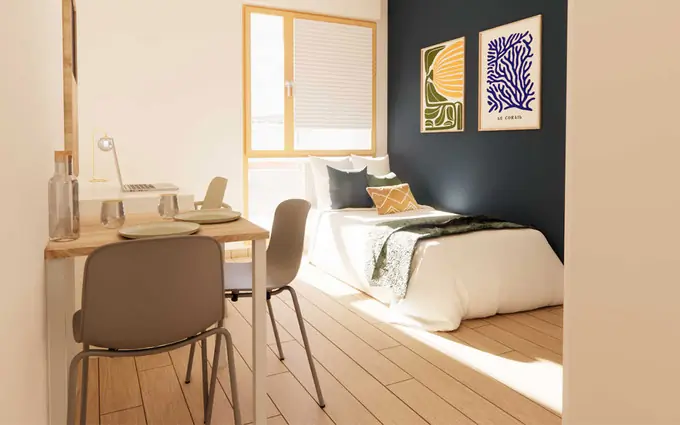 Programme immobilier neuf Gières résidence étudiante à 3 min à pied du tram b à Gières (38610)