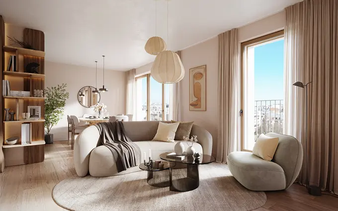 Programme immobilier neuf Le 117 bis à Paris 20ème