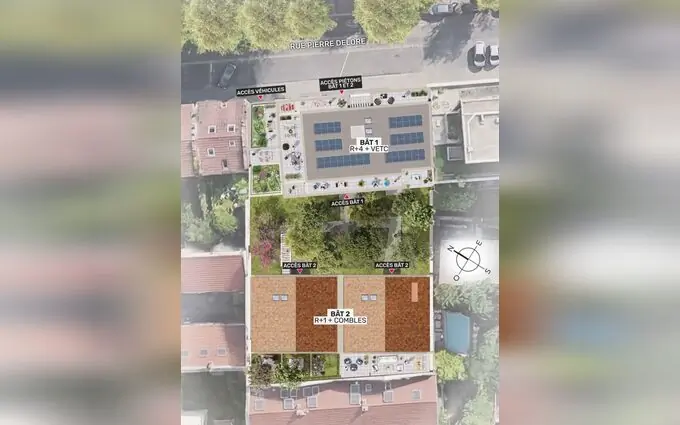 Programme immobilier neuf L'Atelier Delore à Lyon 8ème