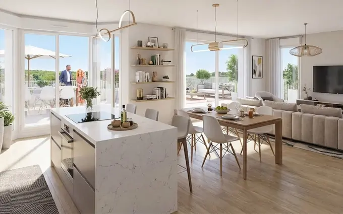 Programme immobilier neuf Jouy-le-moutier en bordure de forêt de l'hautil à Jouy-le-Moutier