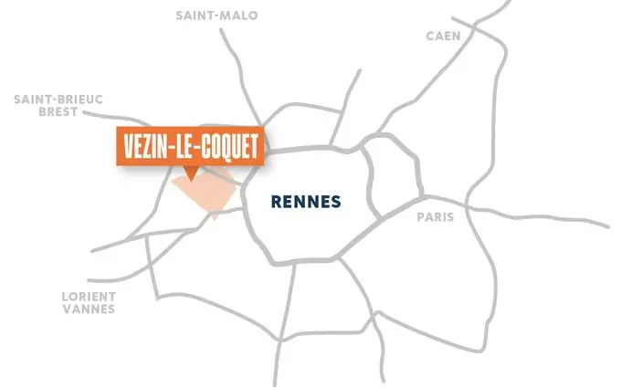 Programme immobilier neuf Terrasses des glenan à Vezin-le-Coquet
