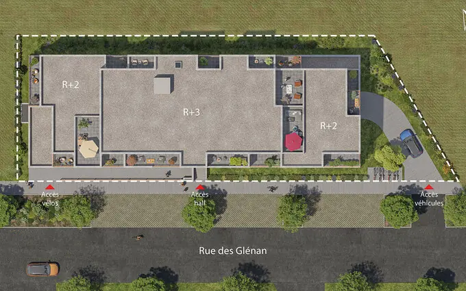 Programme immobilier neuf Terrasses des glenan à Vezin-le-Coquet