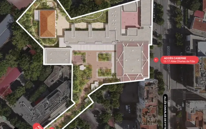 Programme immobilier neuf Caserne jacques vion à Toulouse