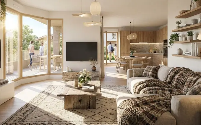 Programme immobilier neuf Prévessin-Moëns à 15 min du lac Léman à Prévessin-Moëns (01280)