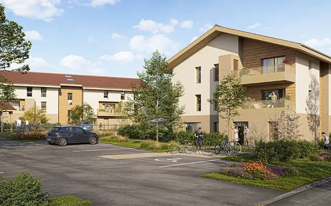 Programme immobilier neuf Prévessin-Moëns à 15 min du lac Léman à Prévessin-Moëns