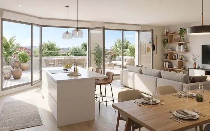 Programme immobilier neuf La Cheylas coeur du village au pied de la Vallée du Grésivaudan à Le Cheylas (38570)