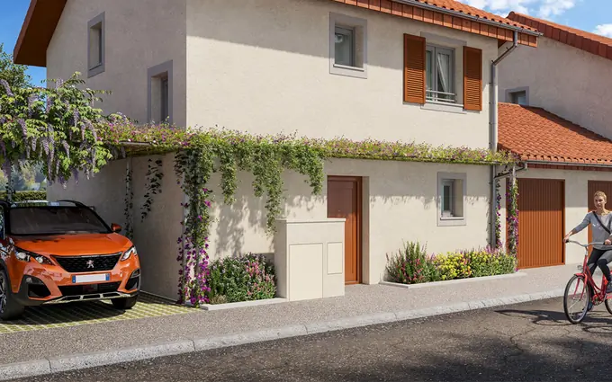 Programme immobilier neuf Chirens maison neuve cadre naturel à 12 min en voiture de Voiron à Chirens