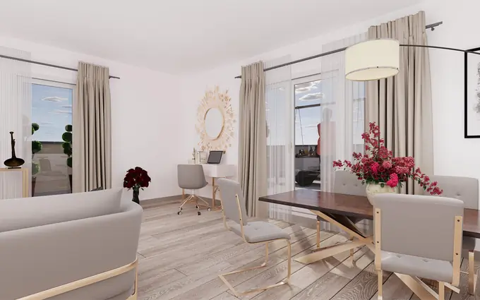 Programme immobilier neuf Dreux à 6 min à vélo de la gare Transilien N à Dreux