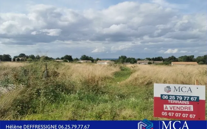 Programme immobilier neuf Terrain à partir de 640m² à auros à Auros (33124)
